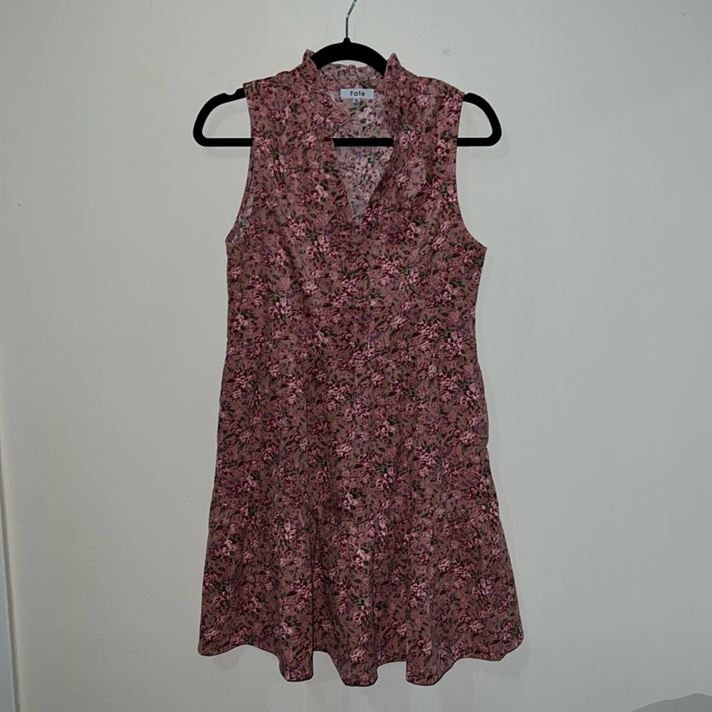Fate Pink Dress with pockets